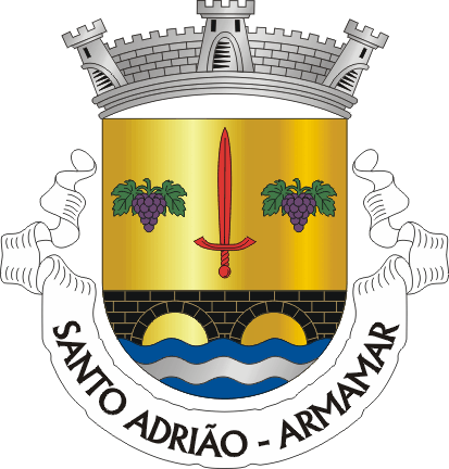 Braso da freguesia de Santo Adrio
