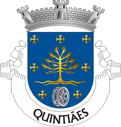 Braso da freguesia de Quinties