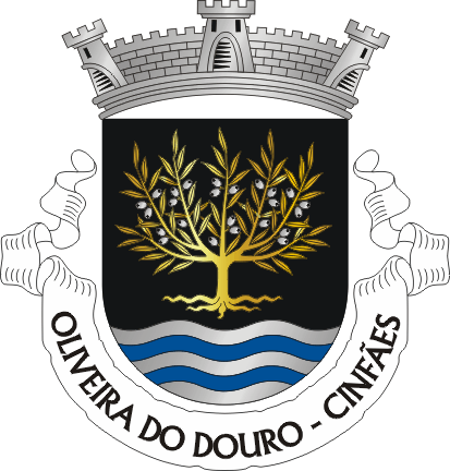 Braso da freguesia de Oliveira do Douro