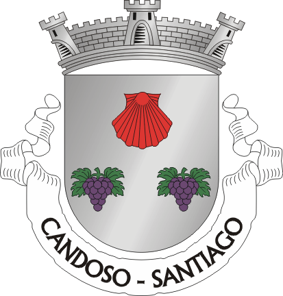 Braso da freguesia de Santiago de Candoso