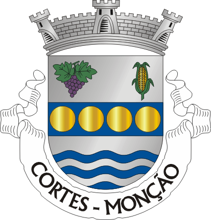 Braso da freguesia de Cortes