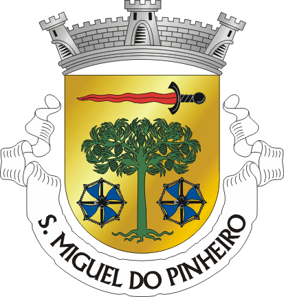 Braso da freguesia de So Miguel do Pinheiro