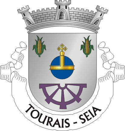 Braso da freguesia de Tourais