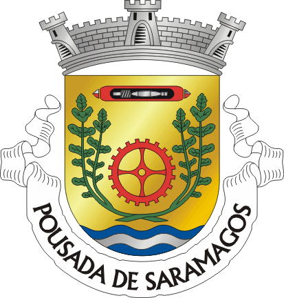 Braso da freguesia de Pousada de Saramagos