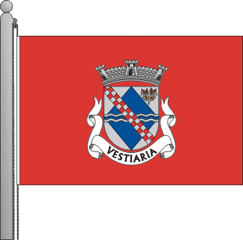 Bandeira da freguesia de Vestiaria