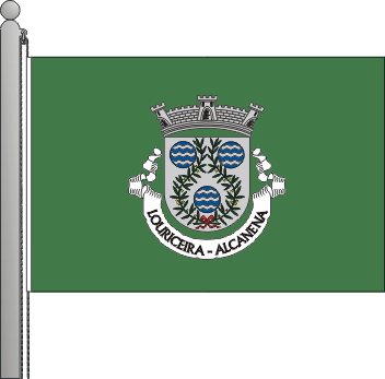 Bandeira da freguesia de Louriceira