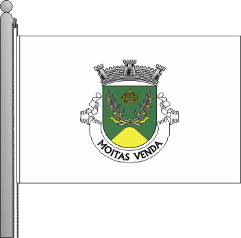 Bandeira da freguesia de Moitas Venda