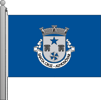 Bandeira da freguesia de Santa Cruz