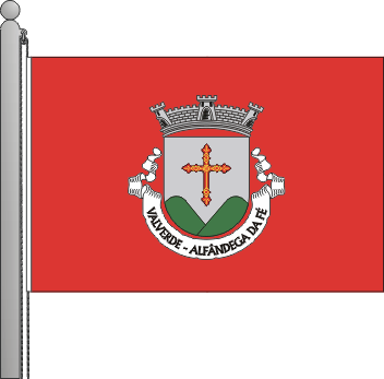 Bandeira da freguesia de Valverde
