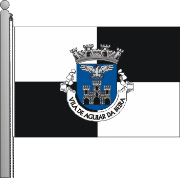 Bandeira do municpio de Aguiar da Beira