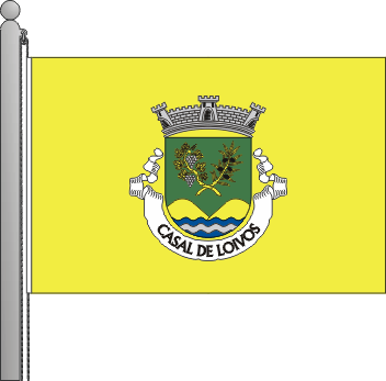 Bandeira da freguesia de Casal de Loivos