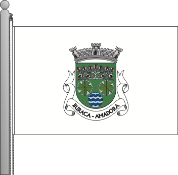 Bandeira da freguesia da Buraca
