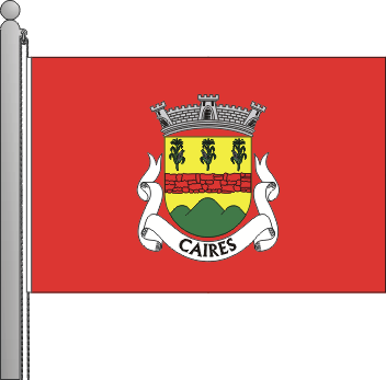 Bandeira da freguesia de Caires