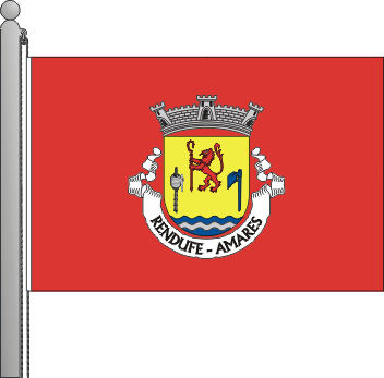 Bandeira da freguesia de Rendufe