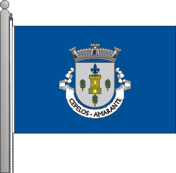 Bandeira da freguesia de Cepelos