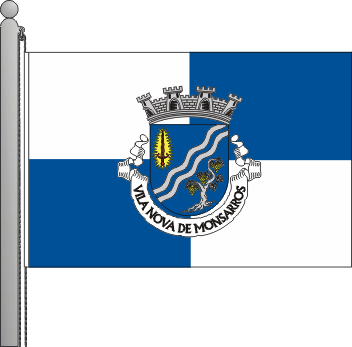 Bandeira da freguesia de Vila Nova de Monsarros 