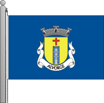 Bandeira da freguesia de Alvorge