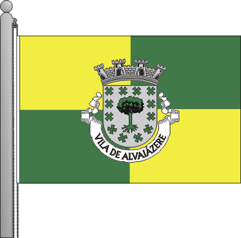 Bandeira municpio de Alvaizere