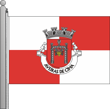 Bandeira da freguesia de Aveiras de Cima