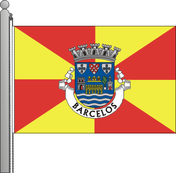 Bandeira do municpio de Barcelos