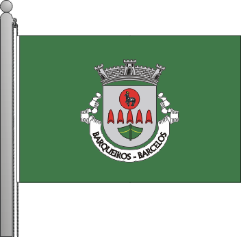 Bandeira da freguesia de Barqueiros