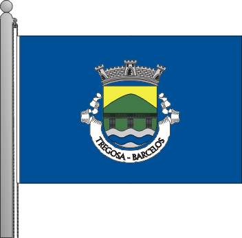 Bandeira da freguesia de Tregosa