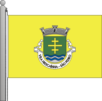 Bandeira da freguesia de So Pedro de Vila Frescanha
