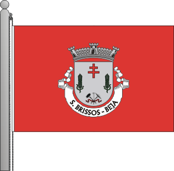 Bandeira da freguesia de So Brissos