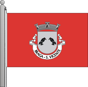 Bandeira da freguesia de So Vicente