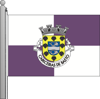 Bandeira do municpio de Cabeceiras de Basto