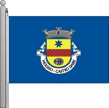 Bandeira da freguesia de Moledo