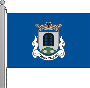 Bandeira da freguesia de Lamas