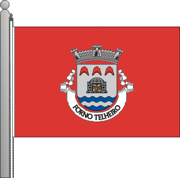 Bandeira da freguesia de Forno Telheiro