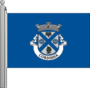 Bandeira da freguesia de Cordinh