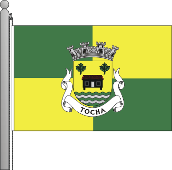 Bandeira da freguesia de Tocha