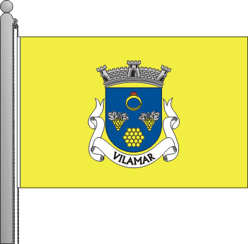 Bandeira da freguesia de Vilamar
