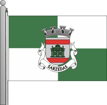 Bandeira da freguesia de Sarzedas
