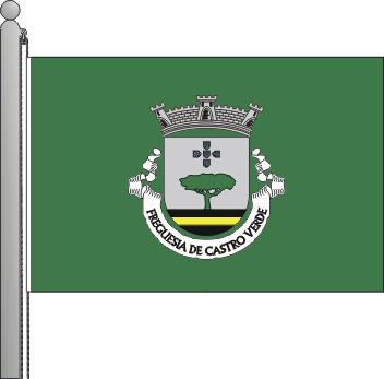 Bandeira da freguesia de Castro Verde
