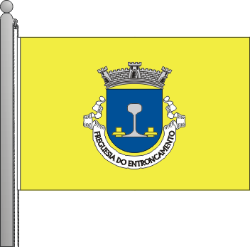 Bandeira da freguesia do Entroncamento