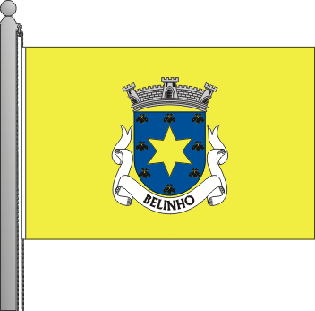 Bandeira da freguesia de Belinho