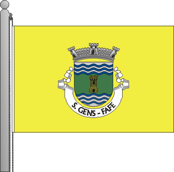 Bandeira da freguesia de So Gens