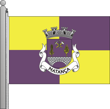 Bandeira da freguesia de Matana