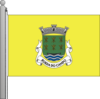 Bandeira da freguesia de Borda do Campo