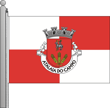 Bandeira da freguesia de Atalaia do Campo