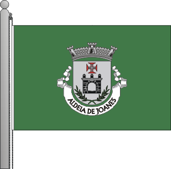 Bandeira da freguesia de Aldeia de Joanes