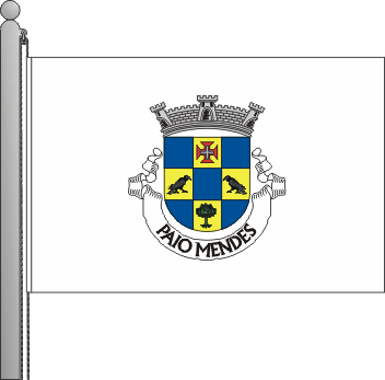 Bandeira da freguesia de Paio Mendes