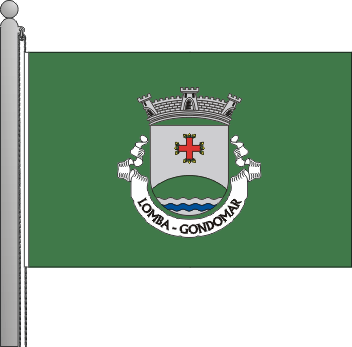 Bandeira da freguesia de Lomba