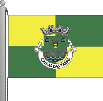 Bandeira da freguesia de Caldelas