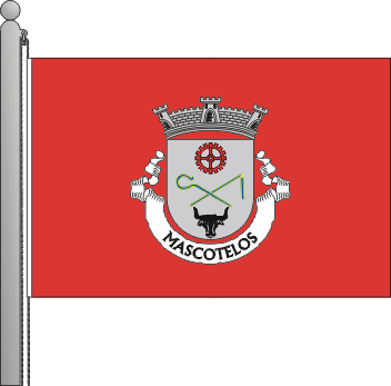 Bandeira da freguesia de Mascotelos
