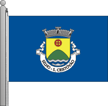 Bandeira da freguesia de So Cristovo de Selho